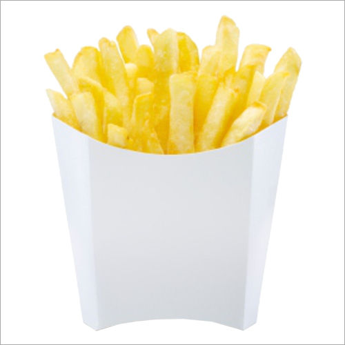 French Fries Packaging White  Box