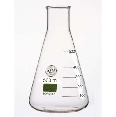 Erlenmeyer flask narrow mouth 500 ml