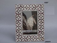 Bone Inlay Photo Frame