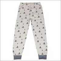 Kids Pants - Printed Cotton Blend | Trendy Unisex Design, Washable Fabric For Everyday Fun