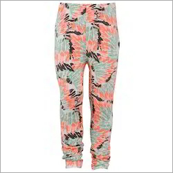 Kids Printed Pant - Cotton Blend, Trendy Style for Girls | Washable Fabric, Vibrant Printed Patterns