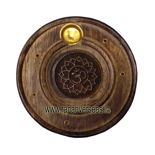 Wood Wooden Incense Burner Plate