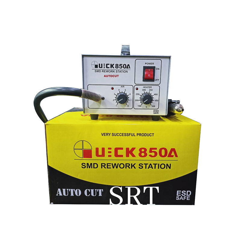 Quick Auto Cut SMD Rework Station - Metal, Plastic 10x8x6 Inches | Auto Cut, Precise Control, Efficient Rework, Easy Operation