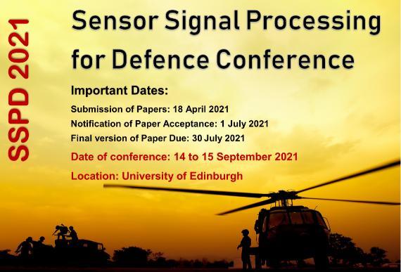 Sensor Signal Processing for Defence Conference
