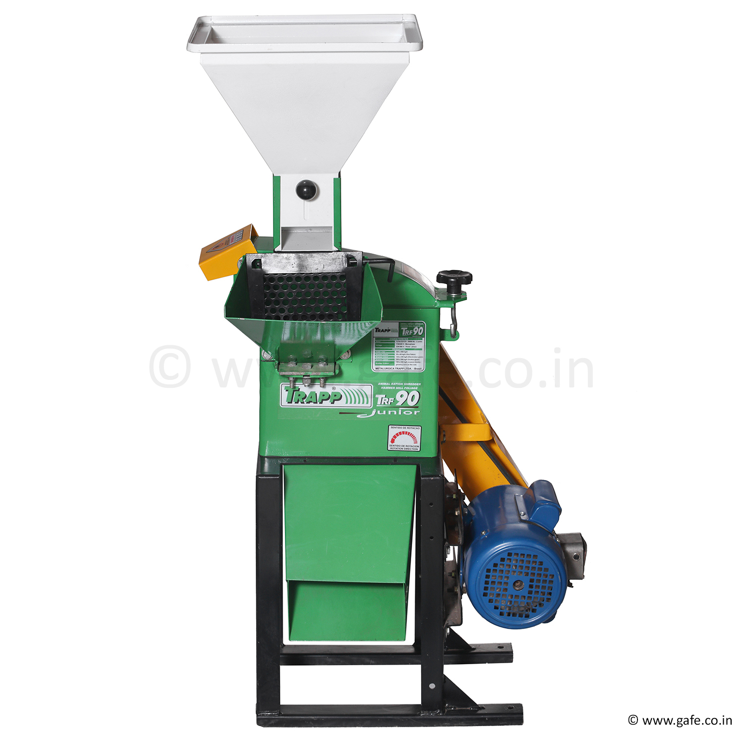 Trapp TRF90 Multicrop Agri Waste Shredder 2 HP Electric
