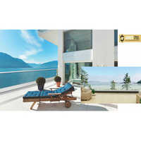 Outdoor Balcony Glass Railing