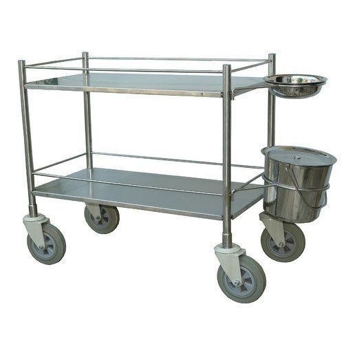 Hospital Stainless Steel Dressing Trolley