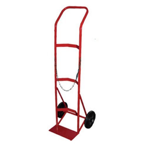 Mild Steel Hospital Cylinder Jumbo Trolley