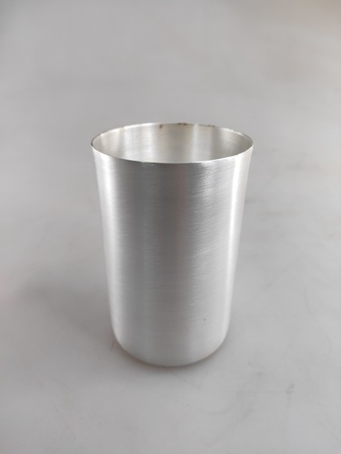 Lustrous Silver Glass