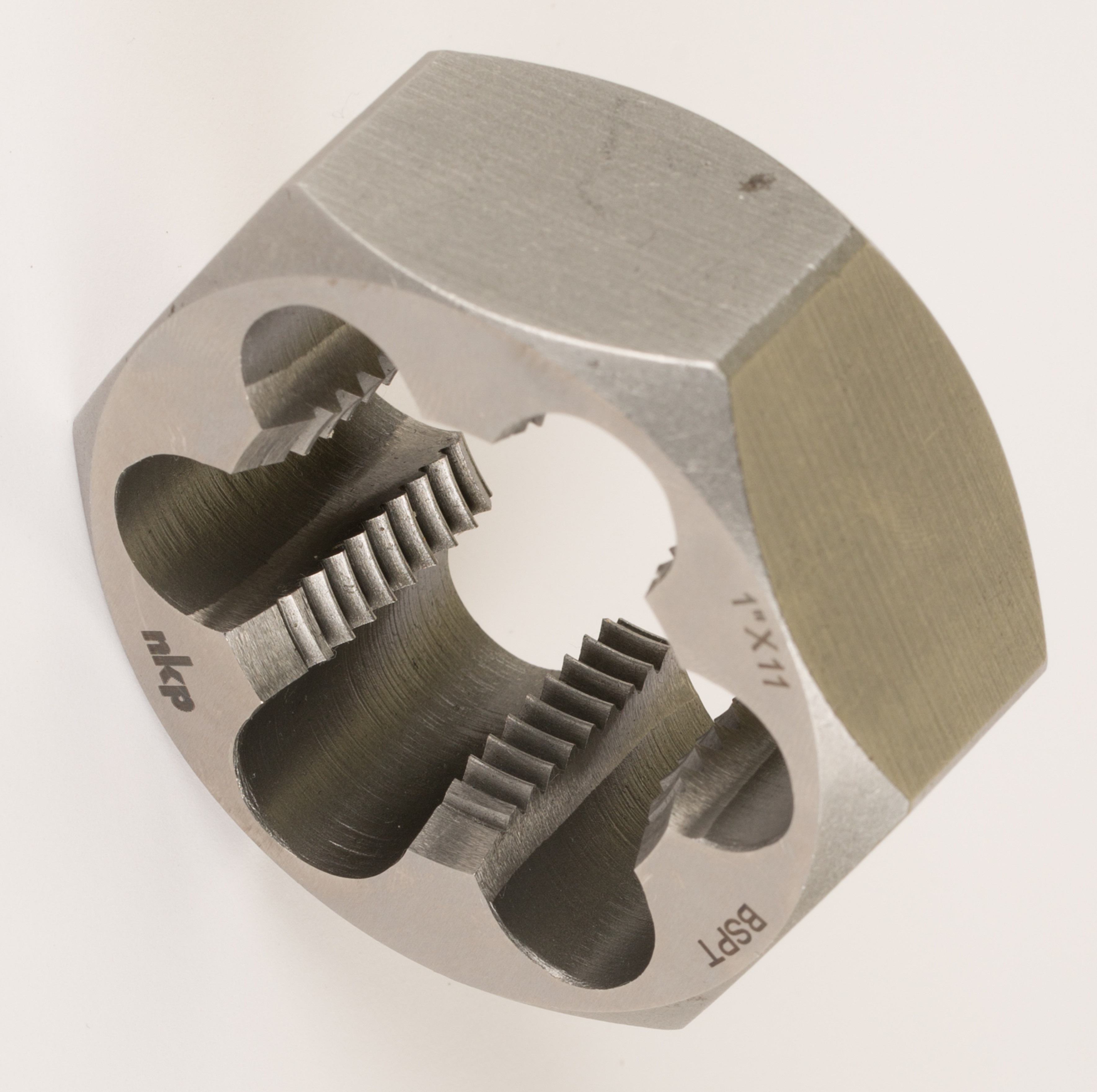 Rethreading Hexagonal Die Nut