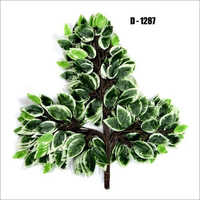 D1287 Artificial Variegated Ficus Leaves
