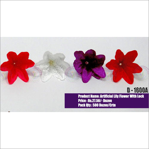 D1600A Artificial Loose Satin Lily