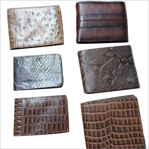 Mens Leather Wallet - Standard Size, Available in Different Colors | Folded Design, High-Quality Leather Material
