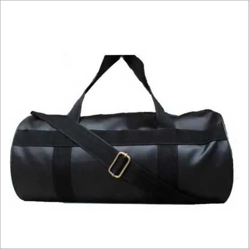 Synthetic Leather Duffle Gym Bag