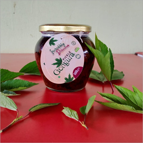 500 gm Gongura Pickle - 500 Grams | Chicken & Spice Blend Preserved in Oil Shelf Life Up to 12 Months Easily Digestible