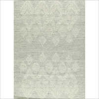 Hand Knotted Carbon Wool Rug
