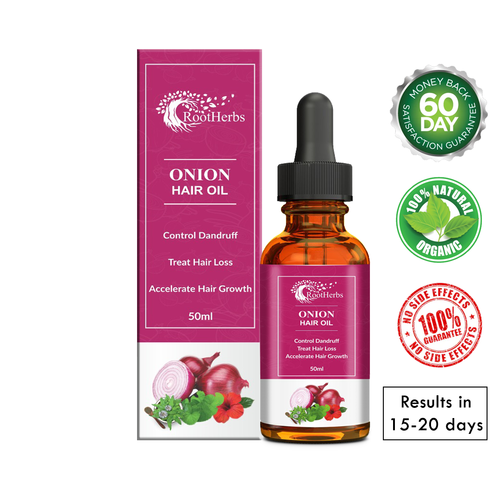 Red Onion Hair Growth Oil Shelf Life: 24 Months