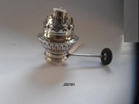Brass Queen Anne Burner Oil Burner With Wick