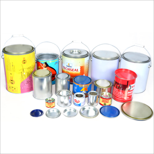 Metal Round Double Tight Top Cans By RAJDEEP CANS PVT LTD