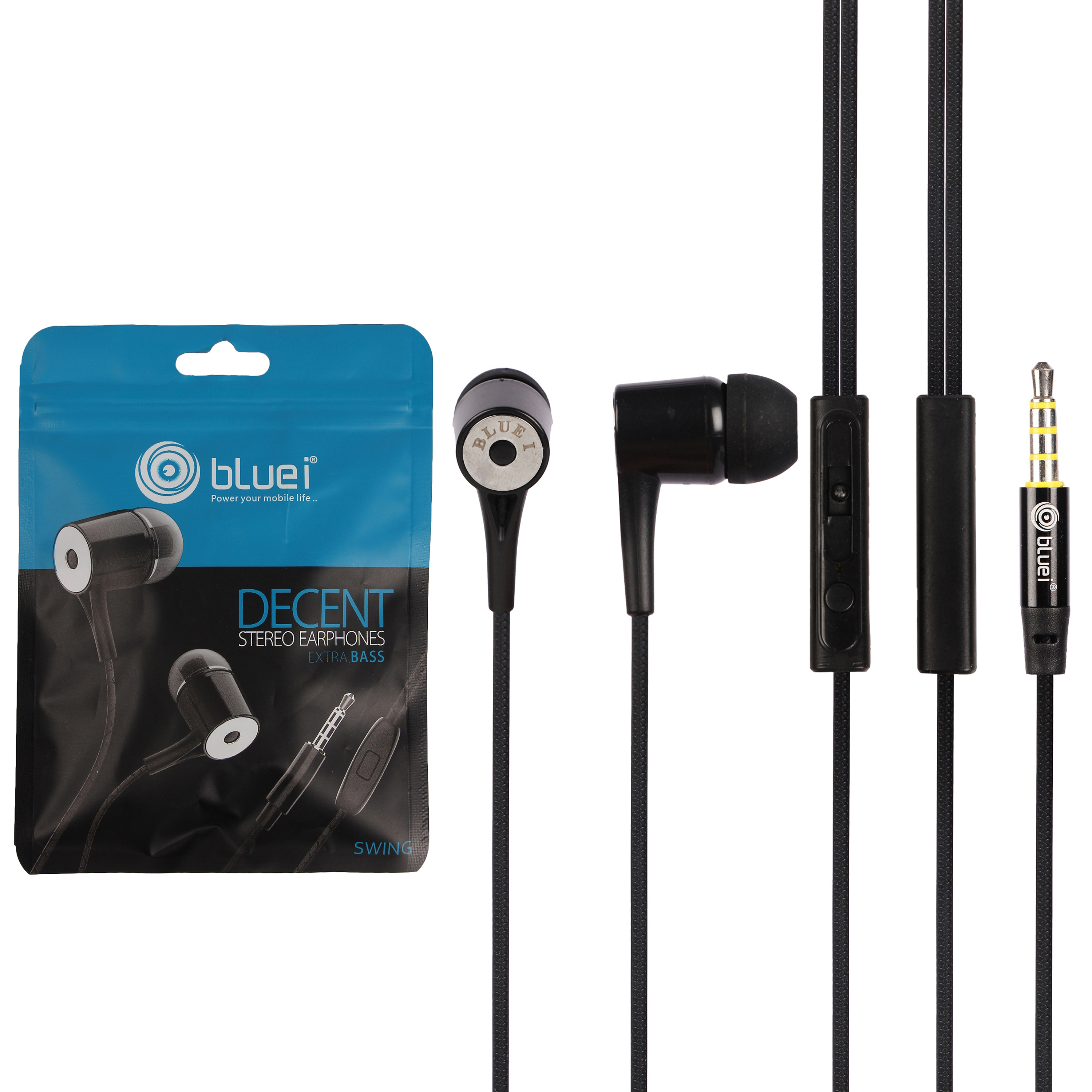 Bluei Swing 3.5mm Jack Superior Sound Stereo Earphone