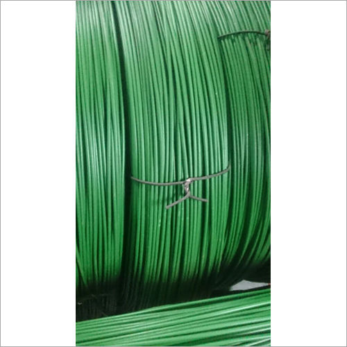 Green PVC Coated Galvanized Wire