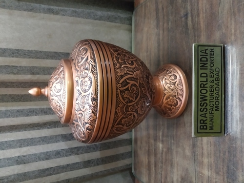 Brass Chalice Shaped Cremation Urn Funeral
