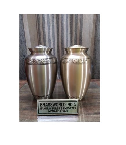 Brass Cremation Urn Funeral Supplies