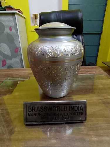 Brass Cremation Urn For Ashes Funeral
