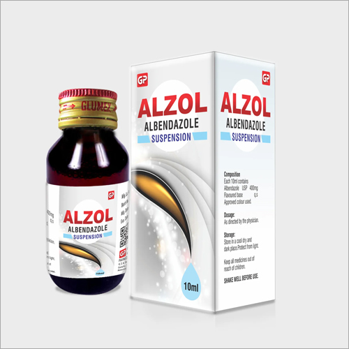 10 ml Albendazole Syrup By GLUMEX PHARMACEUTICALS MFG. PVT. LTD.