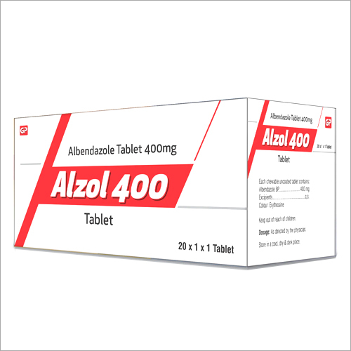 400 mg Albendazole Tablets