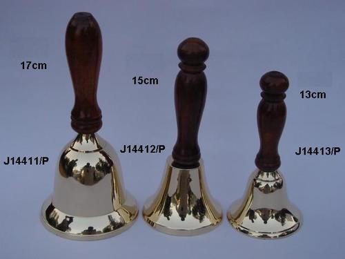 Brass  Bell With Wooden Handle