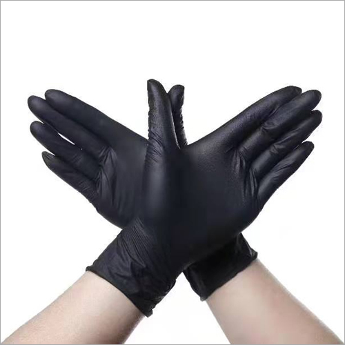 Black Non Medical Gloves