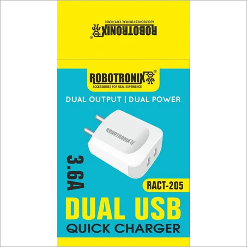 Dual USB Quick Charger By ANUSHKA COMMUNICATION