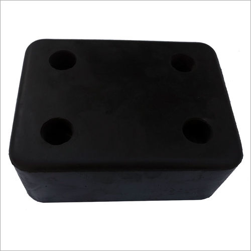 Square Solid Rubber Dock Bumper