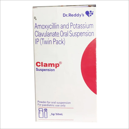 30 ml Clamp Amoxycillin and Potassium Clavulanate Oral Syrup IP