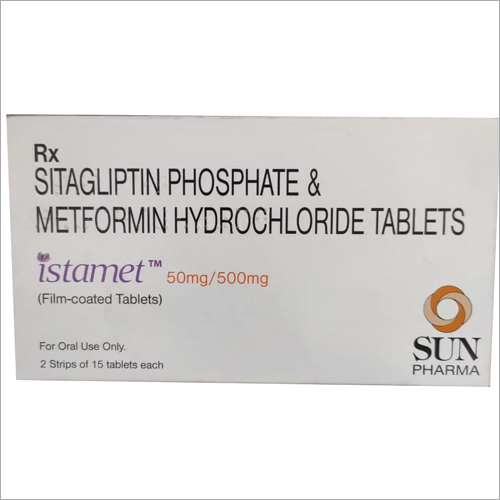 500 mg Sitagliptin Phosphate and Metformin Hydrochloride Tablets