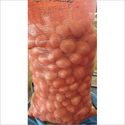 Vegetable Mesh Bag - Organic Material, Various Sizes Available, Brown Color | Versatile Food Storage Solution