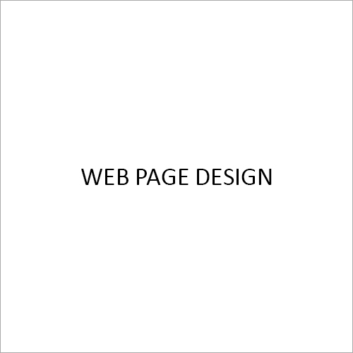 Web Page Design Services