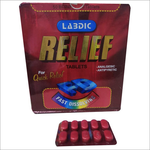 Analgesic Antipyretic Relief Tablets