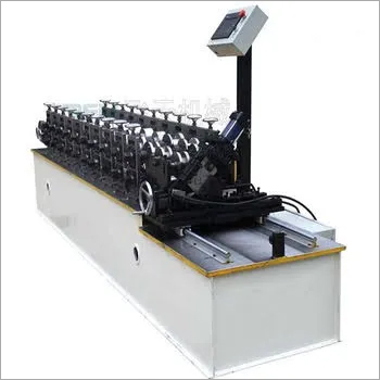 Shutter Profile Machine - Mild Steel, Silver Color | Automatic PLC Control, 1-Year Warranty