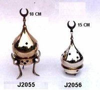 Incense Burner Brass Chirag Aladdin