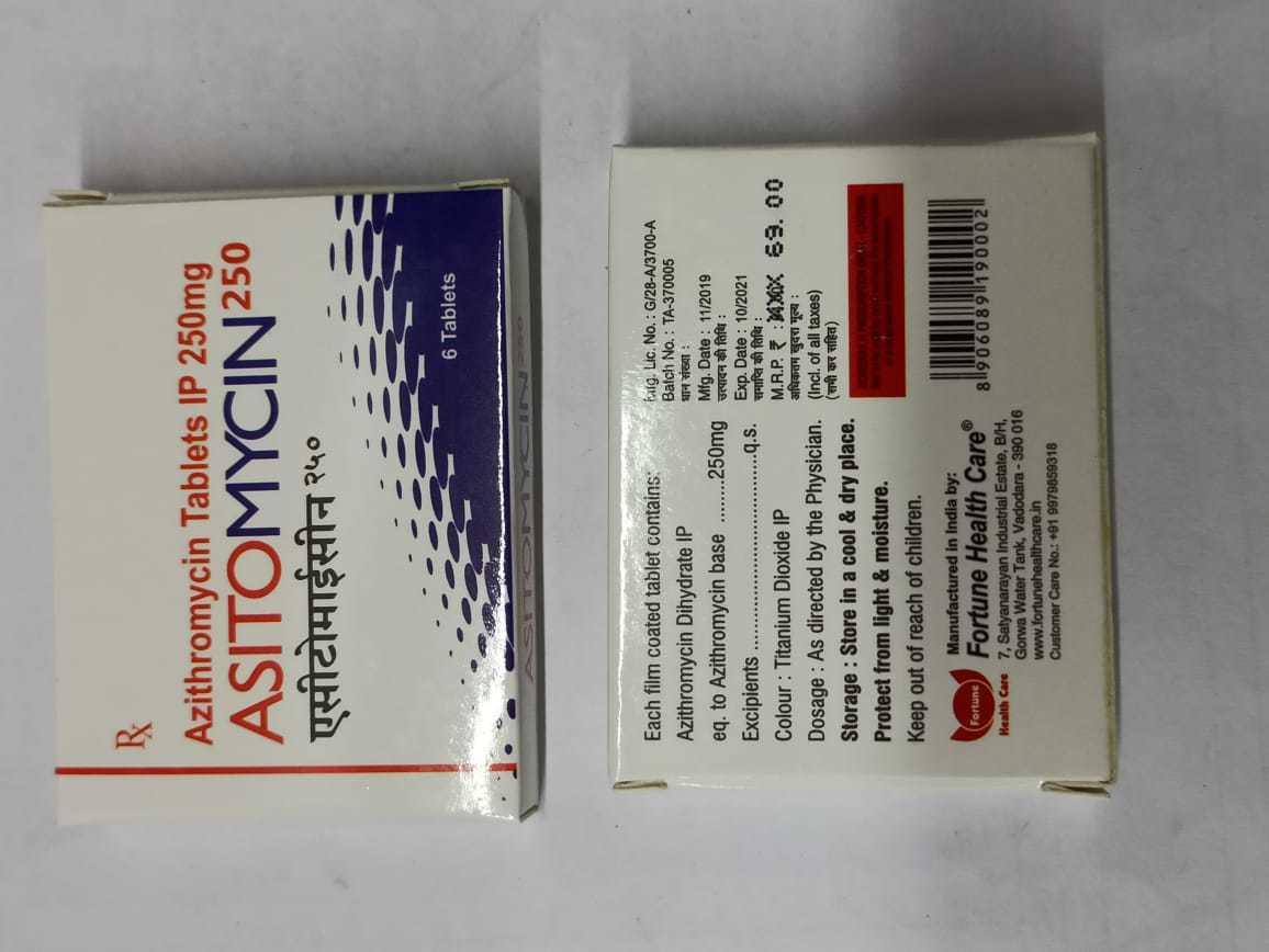 Azithromycin Tablets IP 500mg