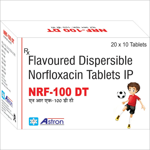 Flavoured Dispersible Norfloxacin Tablets IP