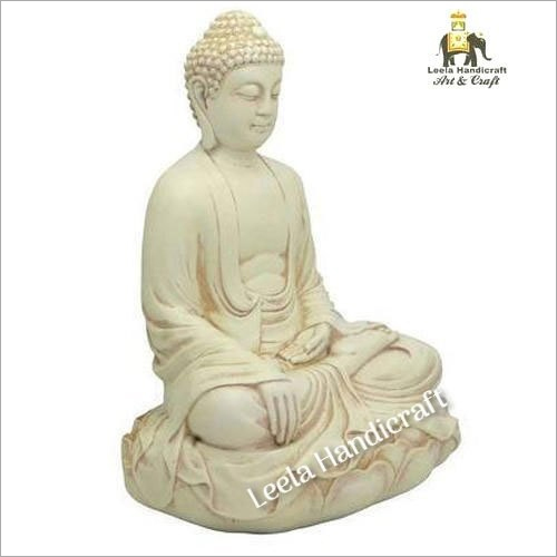 Uv Resistant Stone Sitting Buddha Statue