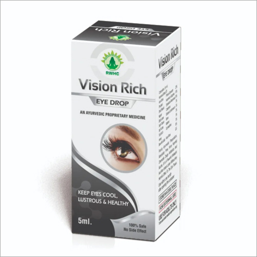 5 ML Vision Rich Eye Drop By RISHIWAR HEALTHCARE