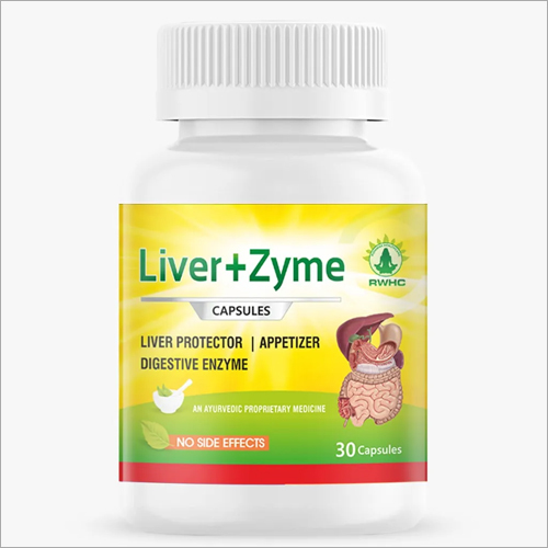 Liver + Zyme Capsules By RISHIWAR HEALTHCARE