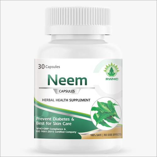 Neem Capsules By RISHIWAR HEALTHCARE