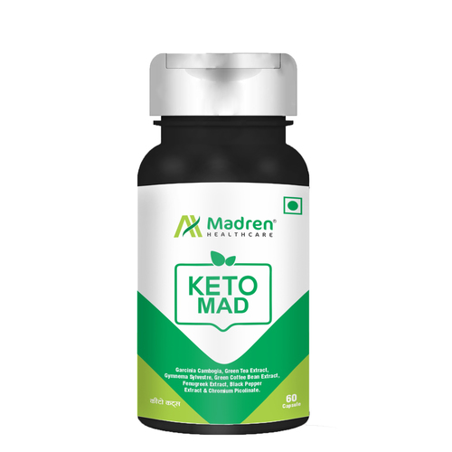 KetoMad for Weight Management 60 Vegetarian Capsules