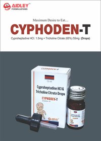Cyproheptadine HCI. 1.5mg + Tricholine Citrate 55mg (Drops)