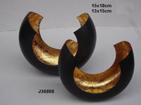 Candle t light holder two tone